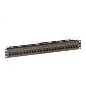 Патч-панель телефонная 19",1U,CAT3, 25 портов RJ45