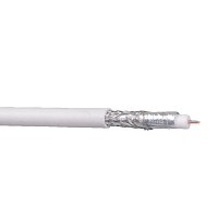 ITK Каб. коаксиальный RG6, 75 Ом, FPE, ПВХ, бел. (305м)