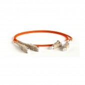 Патч-корд волоконно-оптический (шнур) MM 62.5/125, LC-SC, 2.0 мм, duplex, LSZH, 0.5 м