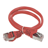 ITK Коммутационный шнур кат. 6 FTP PVC 15м красный
