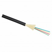 Кабель волоконно-оптический 62.5/125 многомодовый, 8 волокон, плотное буферное покрытие (tight buffer), внутренний/внешний (-40C ~ +60), LSZH, черный,