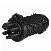 Муфта оптическая тупиковая , 450хФ230мм, 48 волокон, 5 кабельных вводов