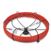 Устройство для протяжки кабеля мини УЗК в металлической кассете тип №2, 80м (диаметр стеклопрутка 3,5 мм)