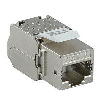 ITK Модуль Keystone Jack кат. 6 STP без инстр. 180 град.