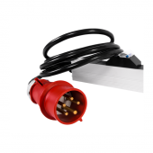 Верт блок розеток Rem-3×32, 3×32A, 6 авт, инд, 36C13, 6C19, 1820мм, шнур 3м IEC309