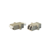 Адаптер проходной LC-LC MM Duplex, (форма и гнездо SC Simpiex)