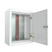 Ящик ГЗШ 30 подключений, 10х80 мм (ВхШхГ 500х400х220 мм), 1990А, IP31, цвет серый Ral 7035