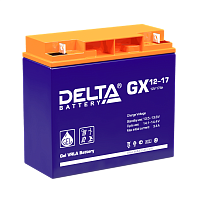 Аккумуляторная батарея Delta GX 12-17
