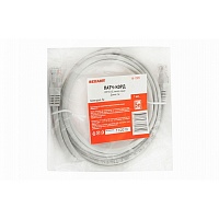 Патч-корд UTP кат. 5e, длина 15 метров, неэкранированный, серый REXANT