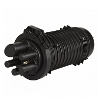 Муфта оптическая тупиковая , 450хФ230мм, 48 волокон, 5 кабельных вводов