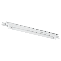 Блок освещения NIKOMAX, 19", 1U, Г35мм, серый