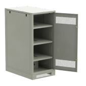 ITK LINEA B Шкаф (пустой) 1350х600мм дверь метал. сер.