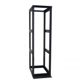 Открытая стойка 19-дюймовая (19"), 30U, высота 1485 мм, двухрамная, ширина 550 мм, глубина регулируется 600-800 мм, цвет черный (RAL 9005)