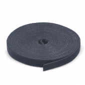 Лента (липучка) в рулоне, ширина 9 мм, длина 5 м, черная