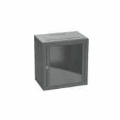 Шкаф телекоммуникационный навесной, 9 U (500х600х400) дверь стекло,RAL9005