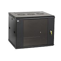 ITK Шкаф LINEA W 15U 600x600 мм дверь стекло, RAL9005