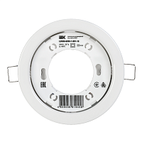 Светильник встраиваемый под лампу GX53 белый (10шт/упак) IEK