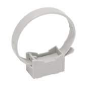Хомутный держатель со стяжкой серый CFF2 32-63 мм IEK