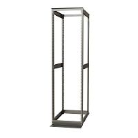 Открытая стойка 19-дюймовая (19"), 42U, высота 2070 мм, двухрамная, ширина 550 мм, глубина регулируется 800-1250 мм, цвет серый (RAL 7035)