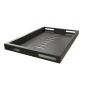 Полка для 10" шкафов TDC/TDB 272 x 180 мм, уст. размер 254 мм, цвет черный (RAL 9005)