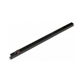 Блок розеток, вертикальный, 10 розеток Schuko, 10 розеток IEC320 C13, выключатель с подсветкой, без кабеля питания, входной разъем IEC320 C20 16A, 250