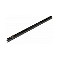 Блок розеток, вертикальный, 10 розеток Schuko, 10 розеток IEC320 C13, выключатель с подсветкой, без кабеля питания, входной разъем IEC320 C20 16A, 250