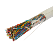 Кабель витая пара UTP (U/UTP), категория 5, 100 пар (24 AWG), одножильный (solid), LSZH, нг(А)-HF