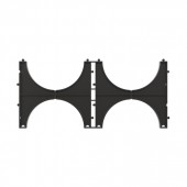 Держатель расстояния (кластер) для двустенных труб, д.110мм, двойной