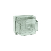 Коробка ответвит. с гладкими стенками и прозрачной крышкой, IP56, 150х110х135мм