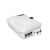 Бокс оптический настенный, 16 портов (SC, duplex LC), без пигтейлов и проходных адаптеров, IP65, 295 х 240 х 85 мм, серый