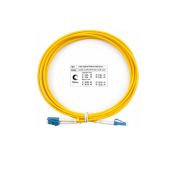 Шнур оптический duplex LC-LC 9/125 sm 3м LSZH