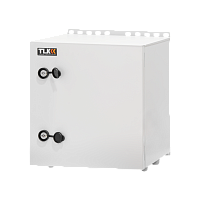 Электротехнический настенный шкаф 400*400*250 (ш*в*г) металлический щит с монтажной панелью, IP66, DIN-рейка, кронштейн крепления блока питания, площа