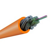 Кабель волоконно-оптический 50/125 (OM2) многомодовый, 1 волокно, супергибкий, бронированный, волокна в канате из стальных проволок, гелезаполненный, 