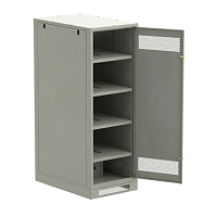 ITK LINEA B Шкаф (пустой) 1700х600мм дверь метал. сер.