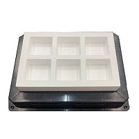 Коробка под заливку для люка на 24 модуля (12 розеток) (83062)	