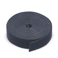 Лента (липучка) в рулоне, ширина 16 мм, длина 5 м, черная