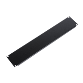 Фальшпанель в шкаф 19" 1U, цвет черный
