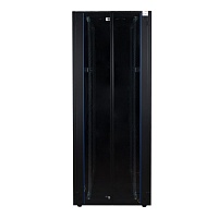 Шкаф нап. 19", 42U 800х1000,2-я перед. дв. стек,2-я задн. дв. мет, чер.
