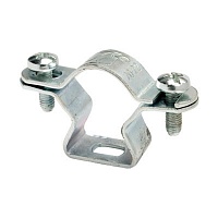 Стальной хомут 32 мм (1") оцинкованный