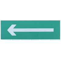 Сменное табло "Стрелка налево" зеленый фон IEK