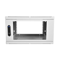 Шкаф  телекоммуникационный настенный 9U (600x650) дверь стекло
