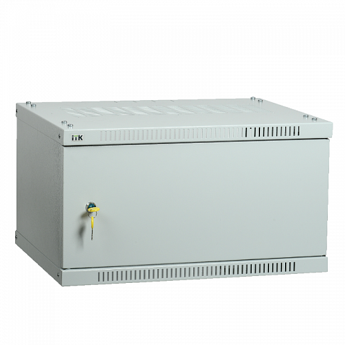 ITK Шкаф LINEA WE 12U 600x450мм дверь металл серый
