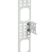 ITK Органайзер-хомут вертикальный 42U 70x12мм с крепежом сер