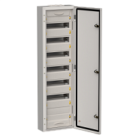 TITAN 5 Корпус мет. ЩРн-84 (1х84) 1085х310х140 IP54 сер IEK