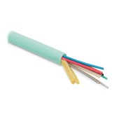 Кабель волоконно-оптический 50/125 (OM3) многомодовый, 64 волокна, безгелевые микротрубки 1,1 мм (micro bundle), для внутренней прокладки, LSZH, нг(А)