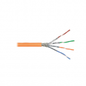 Кабель S/FTP, 4 пары, Кат.6A, 600 МГц, AWG 23, внутр. LS0H нг(А)-HFLTx, кат. 400 м, цв. 