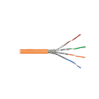 Кабель S/FTP, 4 пары, Кат.6A, 600 МГц, AWG 23, внутр. LS0H нг(А)-HFLTx, кат. 400 м, цв. 