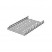 Металлический лоток перфорированный 300х50х3000, толщ. 0,7 мм, Сендзимир цинк