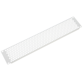 Фальшпанель в шкаф 19" 2U перфорированная