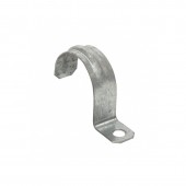 Скоба металлическая однолапковая d31-32 мм (10 шт) EKF PROxima